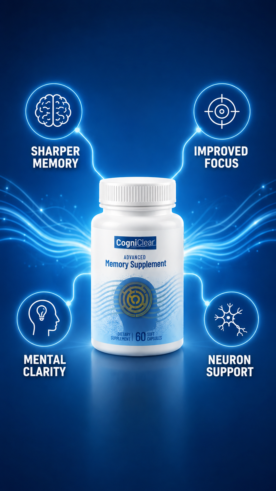 CogniClear supplement bottle